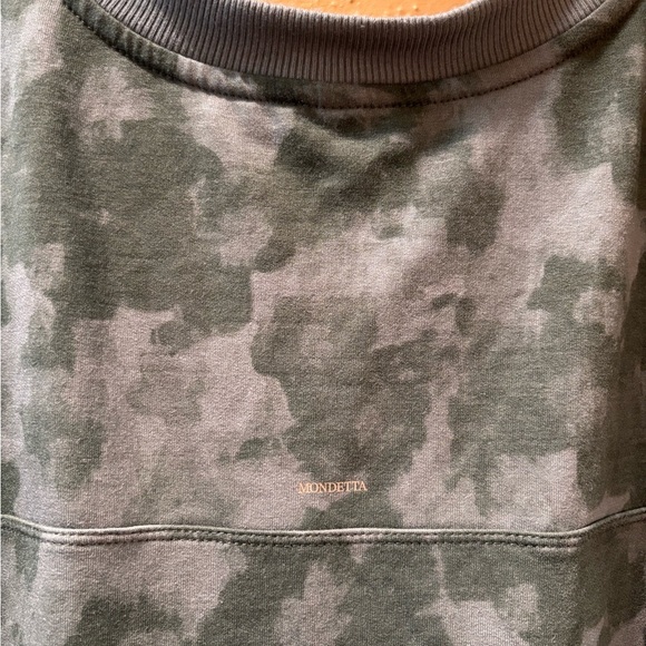 Mondetta Men's Green Camouflage Crewneck Sweater - Picture 4 of 8